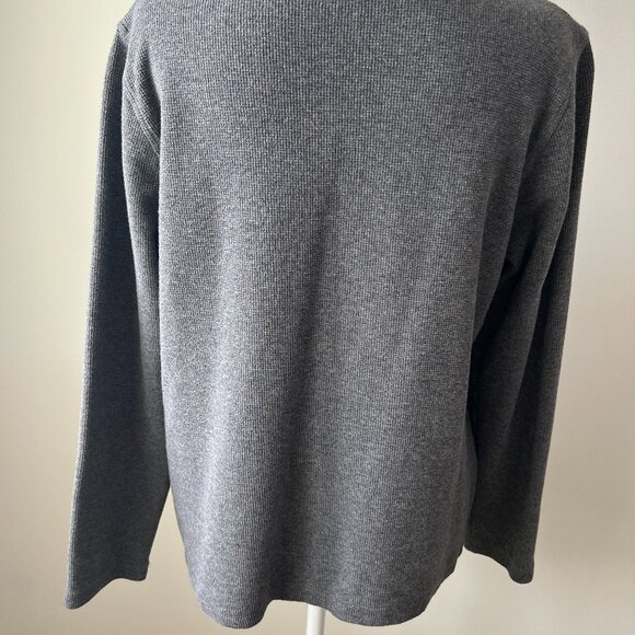 Northern Reflection Charcoal Waffle Knit - Women's L - Layering & Outdoors - Picture 3 of 8